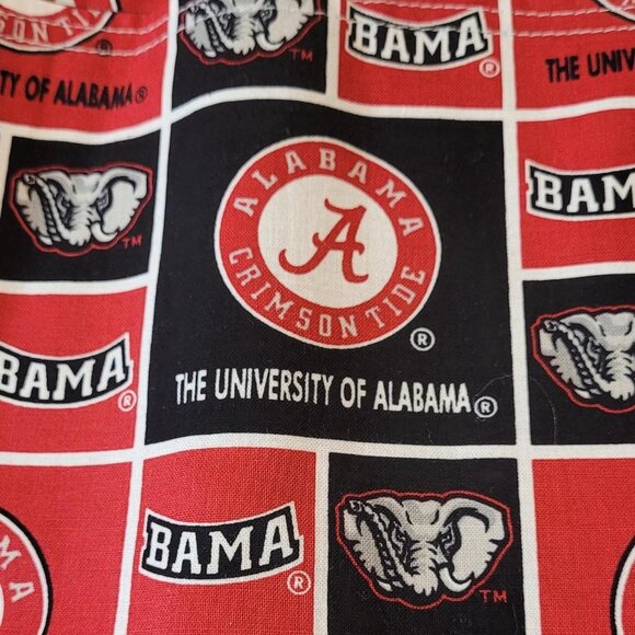 Alabama Crimson Tide apron with 3 pockets 27 inch tie straps #handmade - Picture 3 of 4